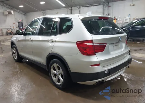 2011 BMW X3 xDrive28I from USA, damaged, VIN 5UXWX5C54BL701540